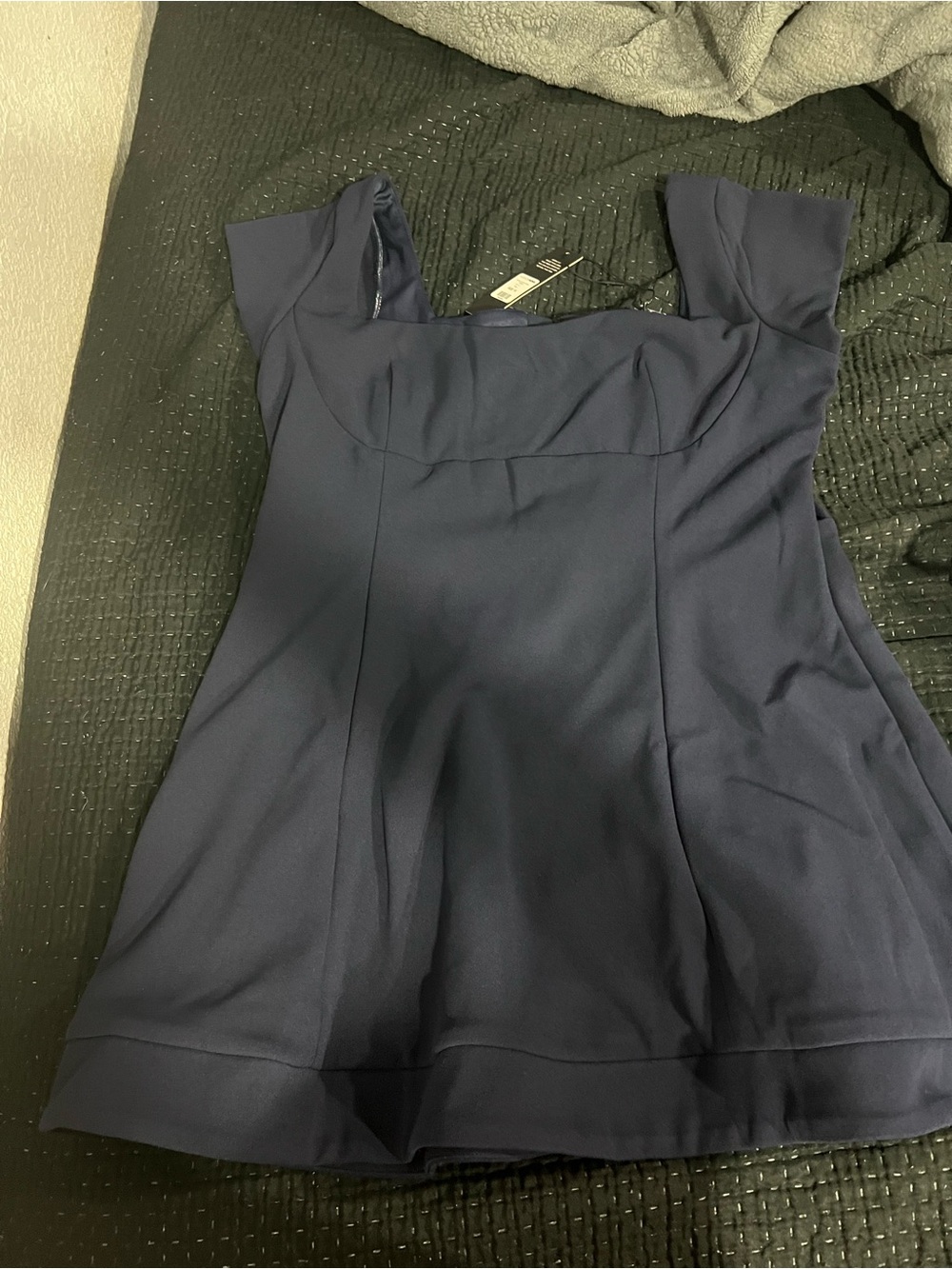 Fashion Nova Navy Blue Mini Dress